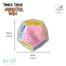 Load image into Gallery viewer, Times Table Monster Ball
