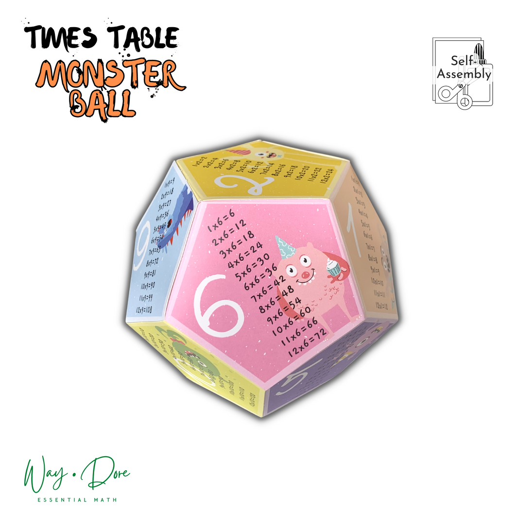 Times Table Monster Ball